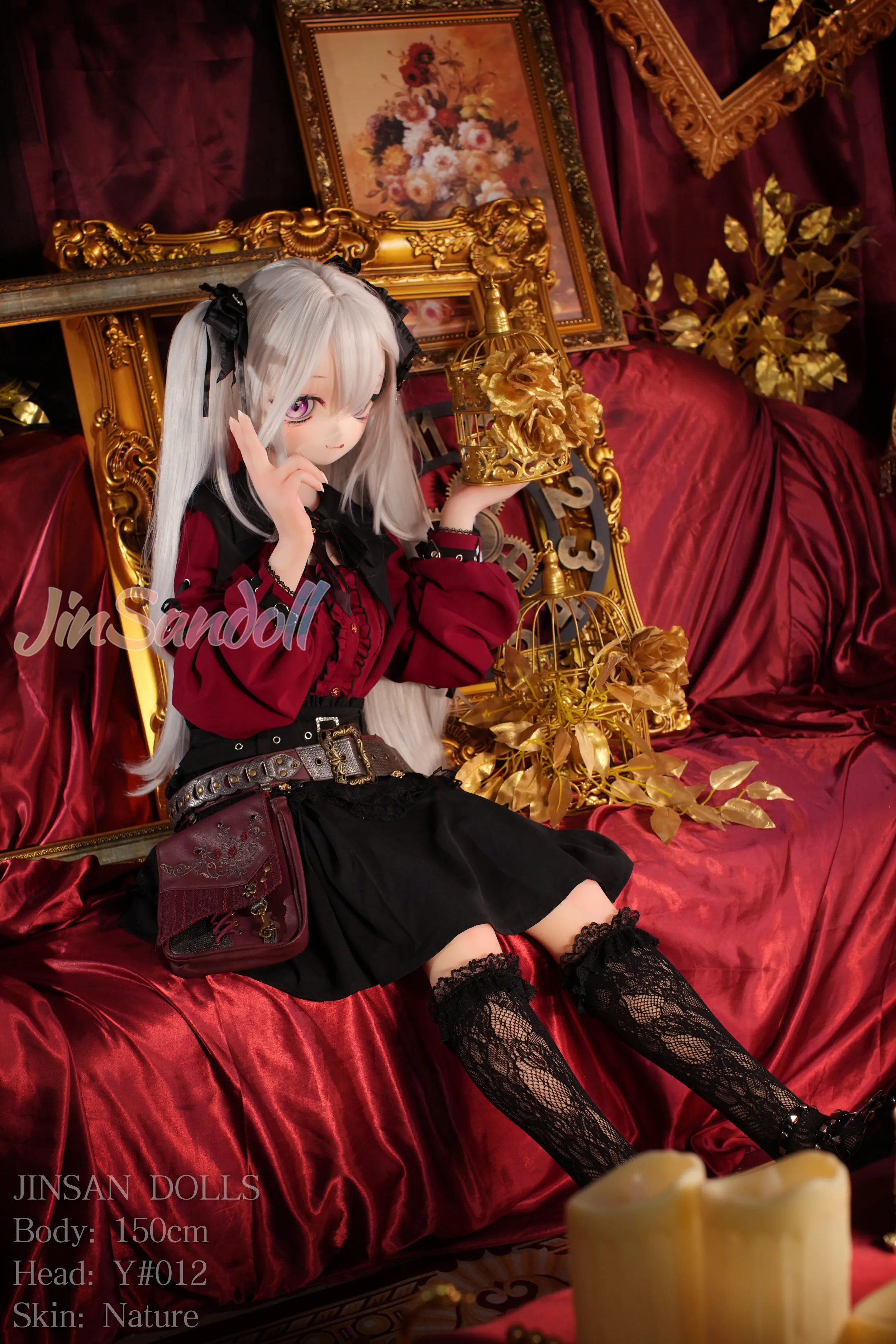 150cm (4ft11) A-Cup Anime lifelike love doll PVC head sculpt + S-TPE body Sex Doll Head #Y012